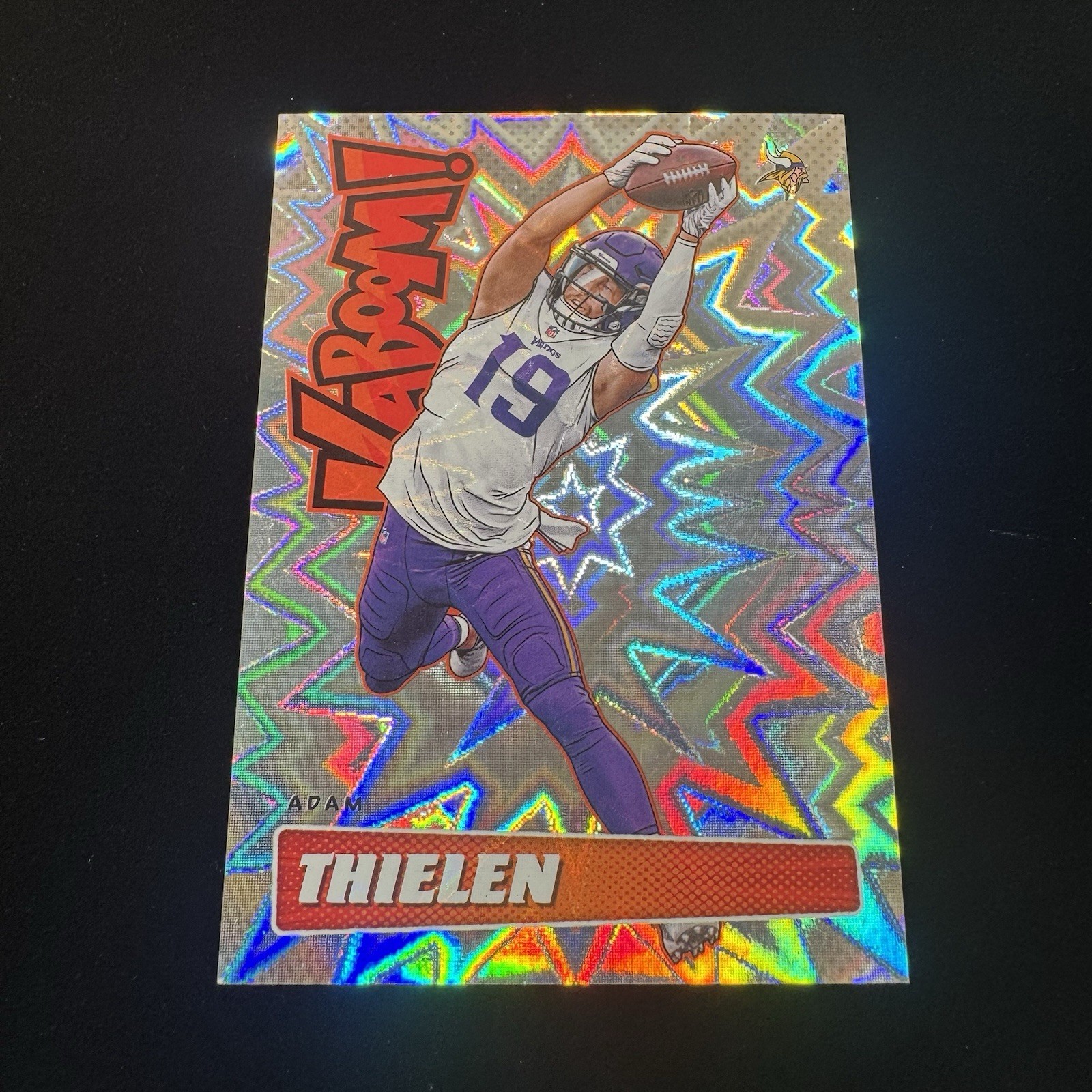 2019 Panini Absolute #K-AT Adam Thielen Kaboom! Case Hit SSP Minnesota Vikings