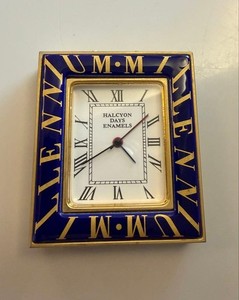 Halcyon Days Clock for sale | eBay