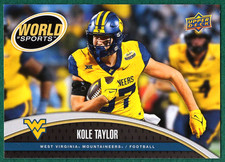 Kole Taylor - 2025 Upper Deck World of Sports #292 - West Virginia Mountaineers