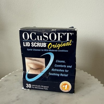 OCuSOFT Lid Scrub Original, Pre-Moistened Pads, 23 Count Exp 12/2025