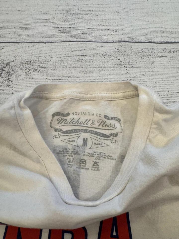 Camisa masculina NBA All Star branca média basquete NBA Mitchell & Ness Wilkins - Imagem 2 de 4