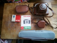 Zeiss Ikon Tenax Film Camera Tessar 50mm f/2.8 Lens Carl Zeiss, with accessories