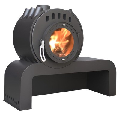 Kaminofen LUMA Warmluftofen APOLO 11.2 10 KW Werkstattofen Holzofen Gebläse  