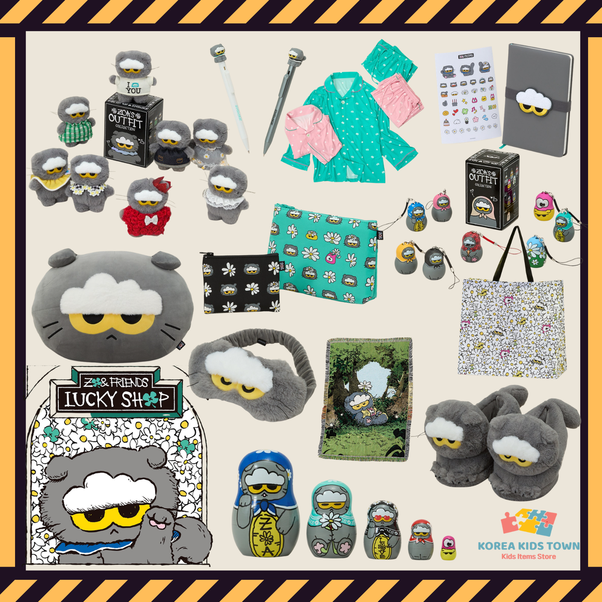 G-DRAGON Zo&Friends LUCKY SHOP Pop-up Exclusive Limited Merch Pick