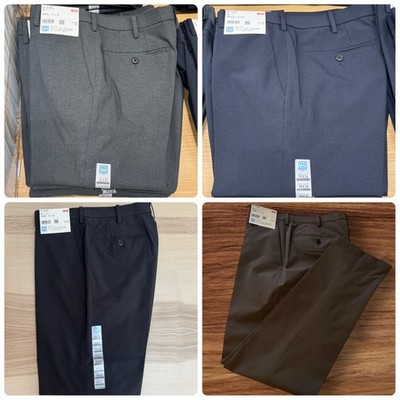 UNIQLO AirSense Pants Cotton Like Ultra Light Stretch Tapered 477154 4color  New