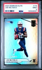 2024 PANINI DONRUSS ELITE #115 JOE MILTON III 666/999 PSA 9