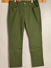 NEW Levi's Men's 511 Slim Fit All Season Tech Pants Army Green 36" x 30" Stretch