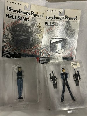 Story Image Yamato Hellsing Figure Yane Valentine & Walter Ddollneazz LOT 2 READ