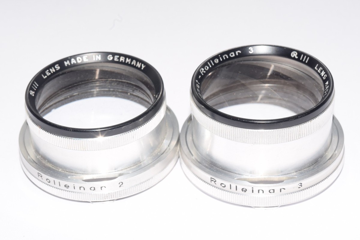 For Rolleiflex 2.8F Rolleinar 2 3 Bay III Macro Close Up Lens | eBay