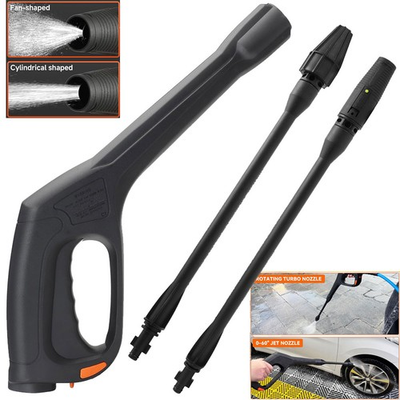 #ad Pressure Washer Gun Wand Jet Turbo Nozzle Kit 2320PSI for Portland Husky Black $28.99