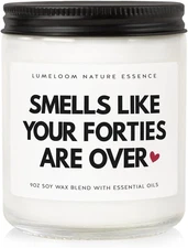 Funny 50th Birthday Gifts for Her, Women, 9oz Lavender Scented As the Picture 