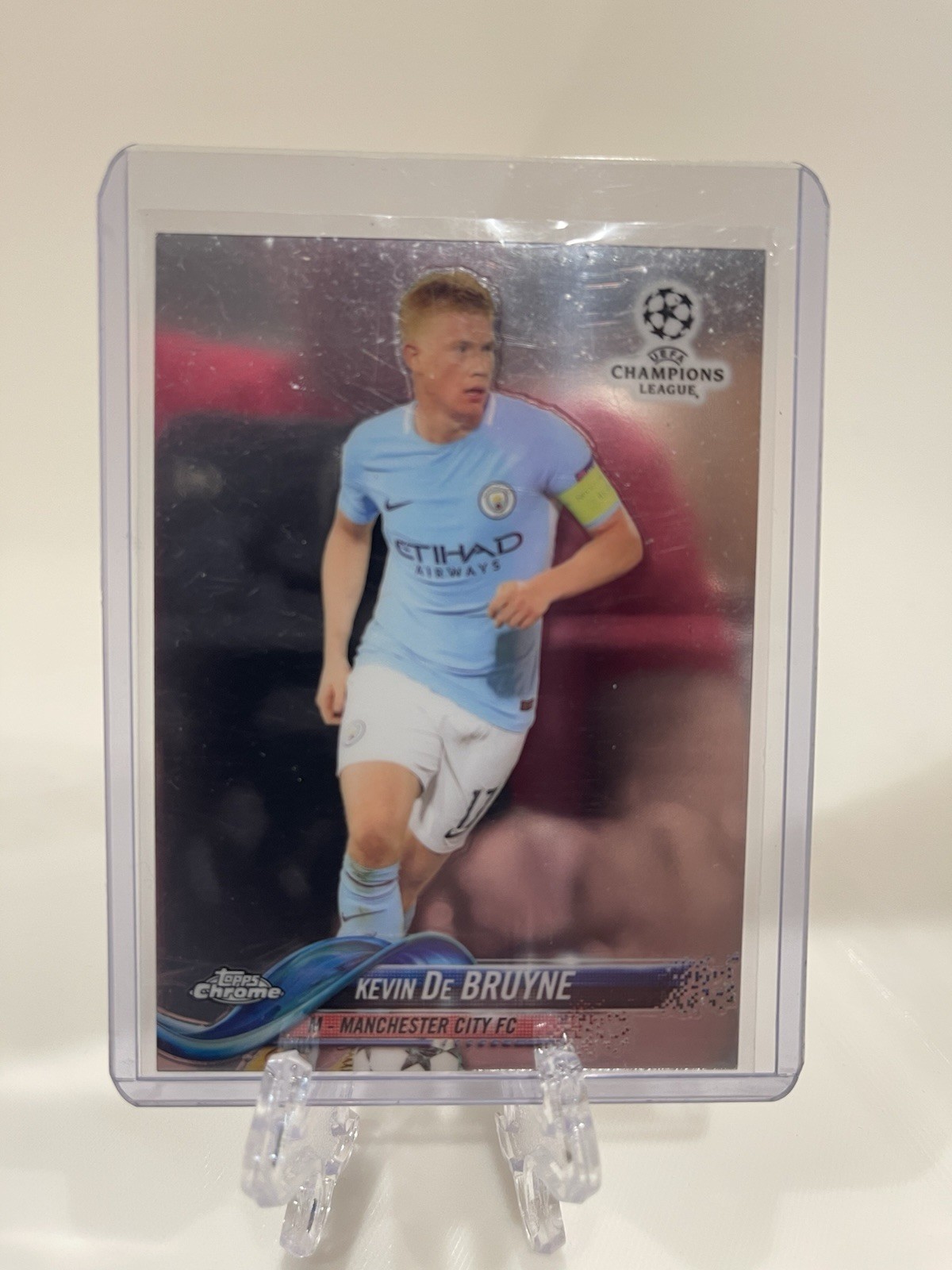 2017-18 Topps Chrome UCL Kevin De Bruyne #69 Man City