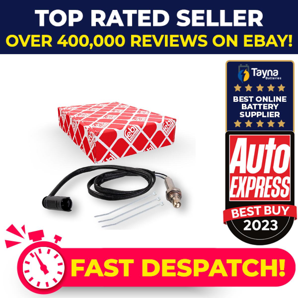 Lambda Sensor fits BMW Z3 E36 Post Cat 2.0 2.2 2.8 3.0 96 to 03 Oxygen Febi New