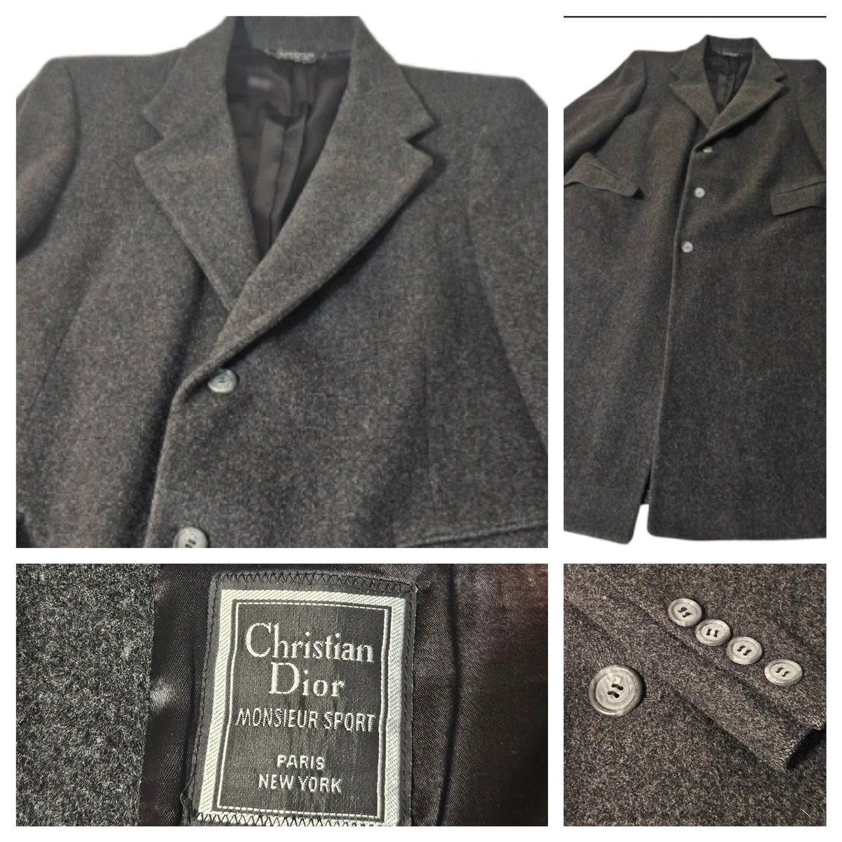 Christian Dior Monsieur Trench Coat for sale | eBay