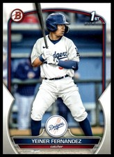 2023 Bowman #BCP-138 YEINER FERNANDEZ
