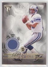 2001 Pacific Private Stock Titanium Charlie Batch Steve McNair #85 0o9