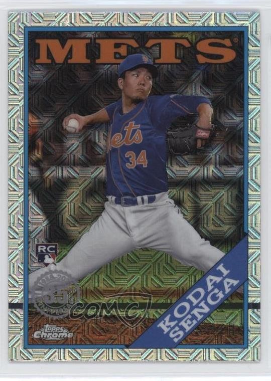 2023 Series 2 1988 Topps Chrome Silver Pack Mojo Kodai Senga #2T88C-1 05ns