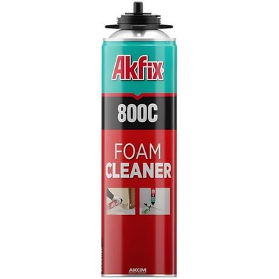 Akfix 800C Insulation Spray Foam Gun Cleaner - Great Sealant 1 Pack, Pack 