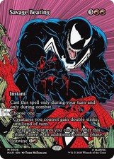 Savage Beating (Borderless) - Marvel Eternal-Legal (MAR)- (Non-Foil)(NM)