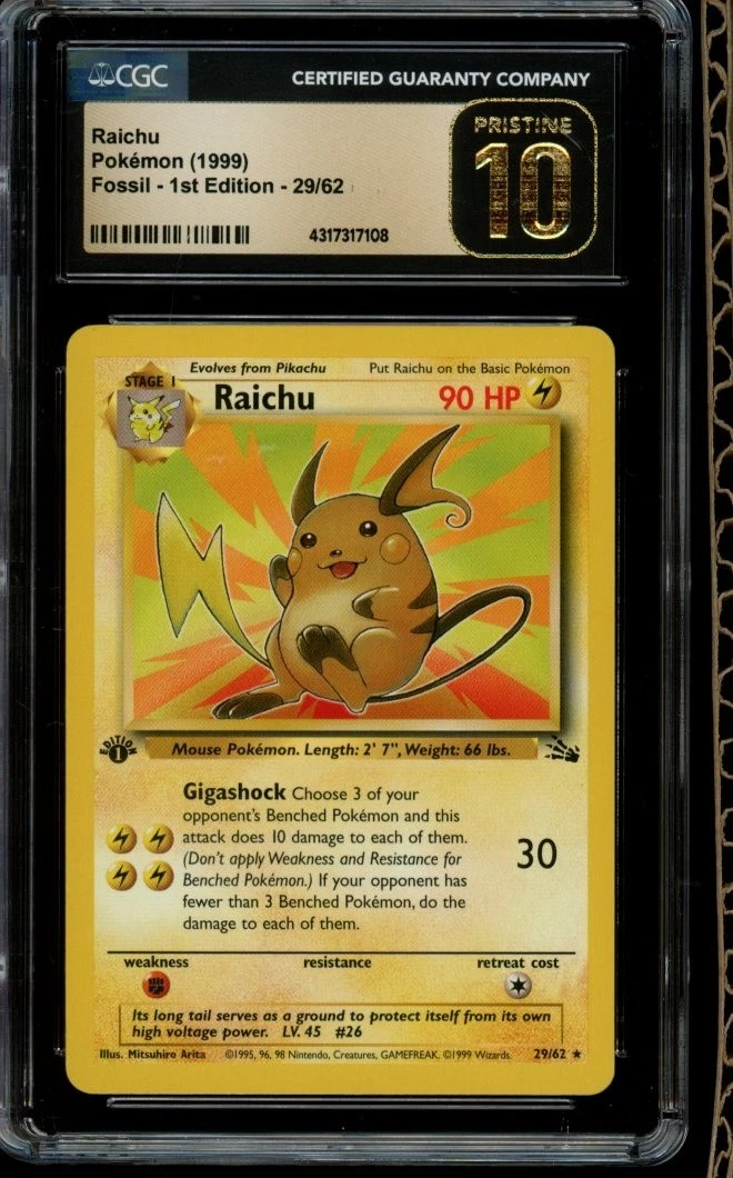 First Edition Pokémon Individual Fossil Cards for sale | eBay