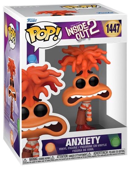 Funko Pop Disney Inside Out 2 Angst/Ansia 1447 Disney - Funko-image
