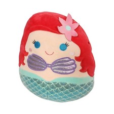 Squishmallows Disney Ariel The Little Mermaid Plush Pillow Toy 8 Inch