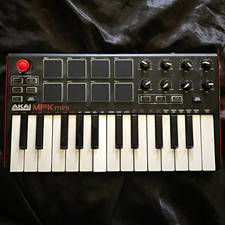 Akai MPK mini 25-Key Synth MIDI Keyboard Controller w/ Pads, Arpeggiator, USB