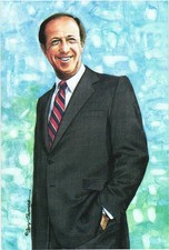 Pete Rozelle 1989 Pro Football Hall of Fame Art Series Limited Edition