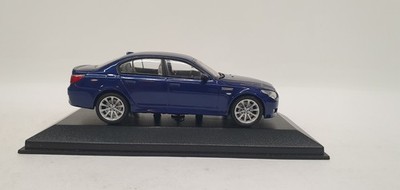 1/43 RARE BMW M5 E60 5 SERIES 2005 BLUE KYOSHO NO SCHUCO NO