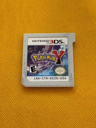 Nintendo 3DS Pokemon Y Game Authentic Tested Working Cartridge