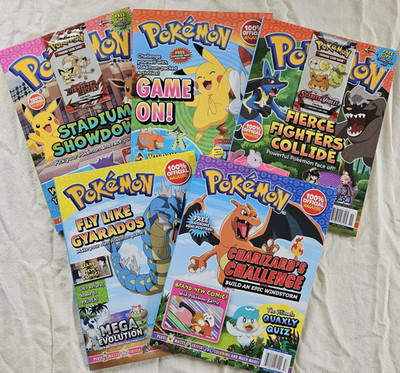 Pokemon Official Magazine Special Activity - You Pick! - Some Include TCG Cards