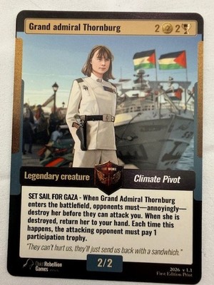World War Woke Grand admiral Thornburg 1st Edition