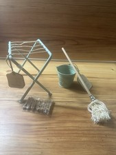 Maileg Maus Mouse Bunny Rabbit Teddy Zubehör Wäscheständer Wäschetrockner Eimer