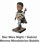 Star Wars Gabriel Moreno Dback Bobblehead New In Box.PRESALE    Will Ship May 11