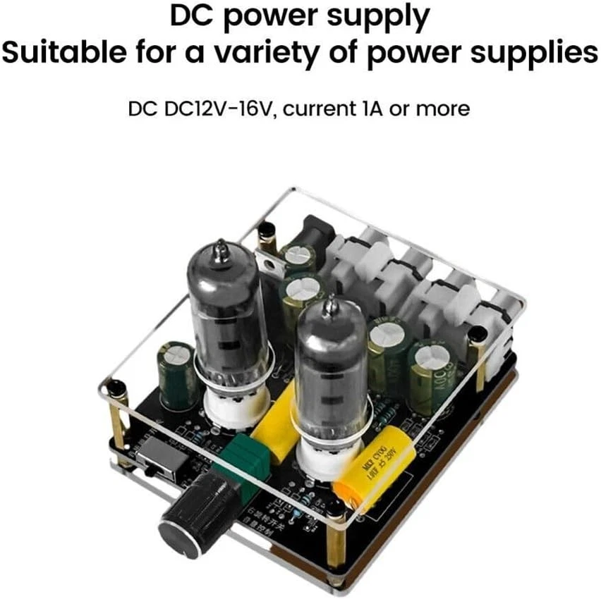 Röhrenvorverstärker Verstärker HiFi 6A2 echte Röhrenverstärkung kein Fake - Bild 3 von 4