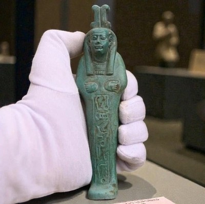 Rare Egyptian Artifacts Of Authentic Pharaonic Statue Of Egyptian Goddess Neith