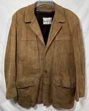 Vintage Van Heusen Windbreaker Sz 42 With Zip Out Liner FLAWED Grandpacore Brown