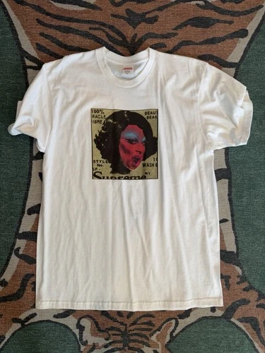 Supreme New Beuty & The Beast T-Shirt White Men's XL 