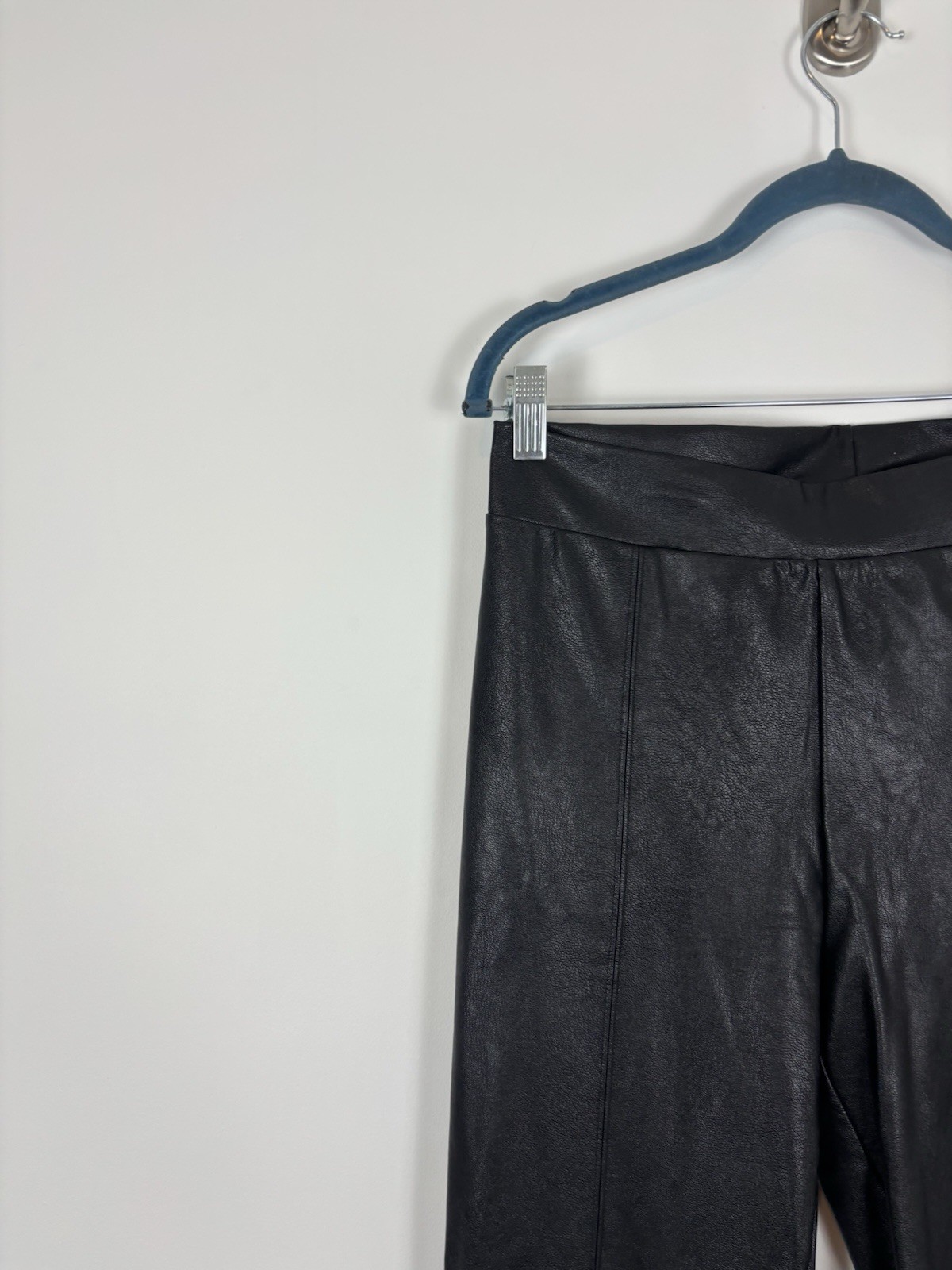 Commando Faux Leather Split Front Pants Size Medi… - image 7