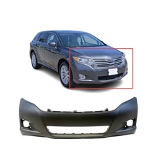 Bumper Cover for 2009-2016 Toyota Venza w Fog Light holes 521190T900 Front