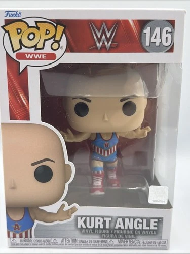Funko POP Kurt Angle #146 WWE Wrestling Vinyl Figure WOW BRAND NEW FAST SHIPPING