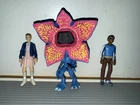 2021 Stranger Things Demogorgon Funko Pop Figure 5" + Eleven & Lucas Sinclair