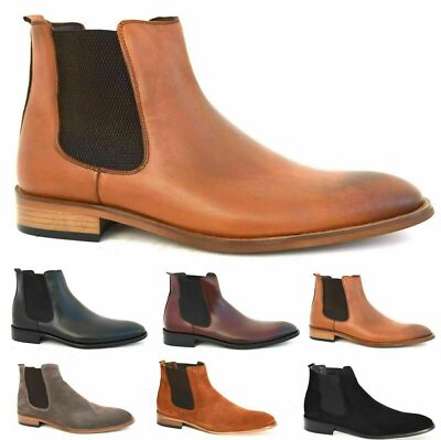 iPROFASH NEU BOOTS CHELSEA STIEFEL ECHTLEDER SCHUHE  CHEALSEA  FREIZEIT Leder
