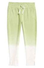 Zella Girl Kids Ombr  Crop Jogger Pants In Green Stem Size S 7/8