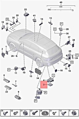 Genuine PORSCHE Cayenne 9YA Control Unit 9Y0907064BK | eBay 