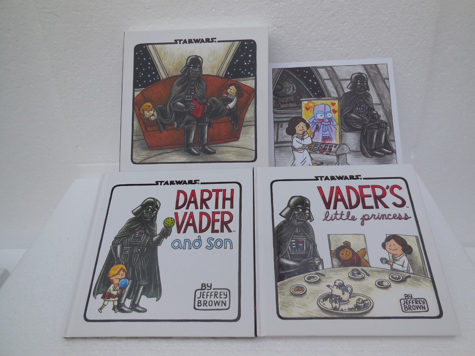 Star Wars Deluxe Box Set ~ Darth Vader & Son, Vaders Little Princess ~ Hardbacks
