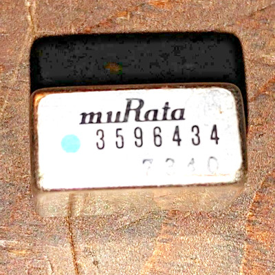 FILTER MURATA 3596434 (7340) BAND PASS FILTER NOS