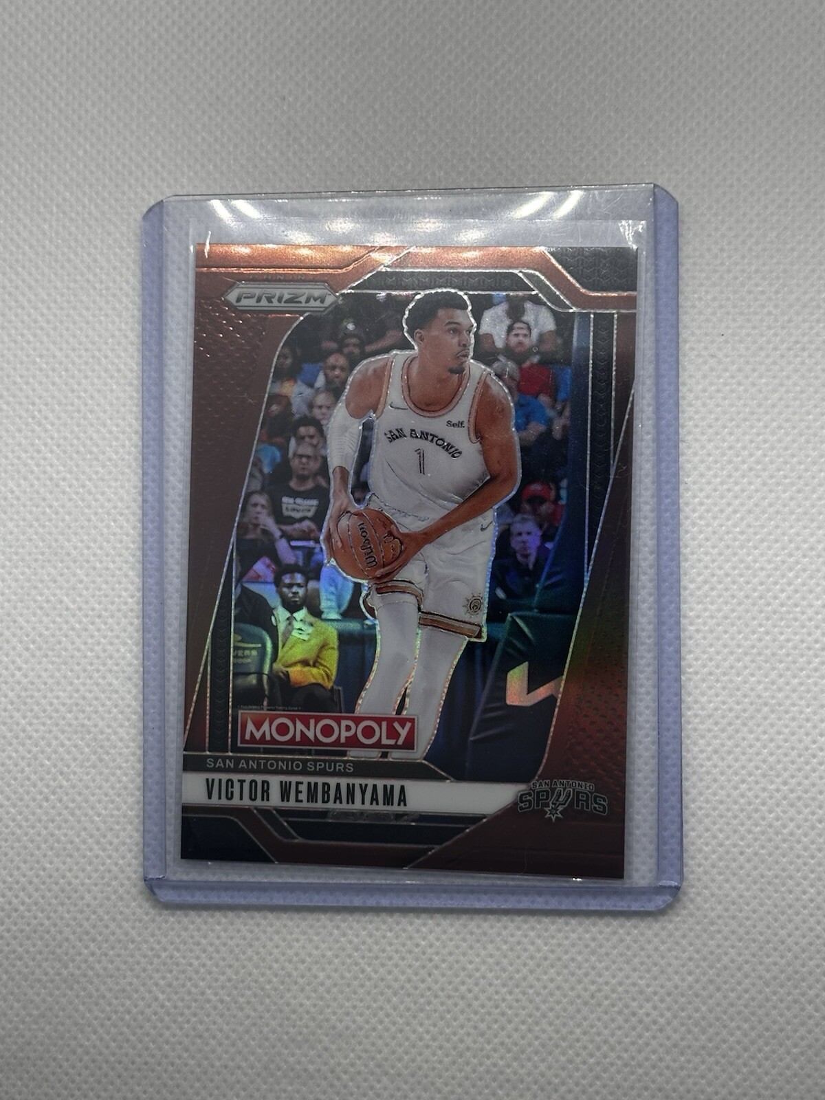 Victor Wembanyama Panini Prizm Brown Monopoly #73 226/299 2024-2025