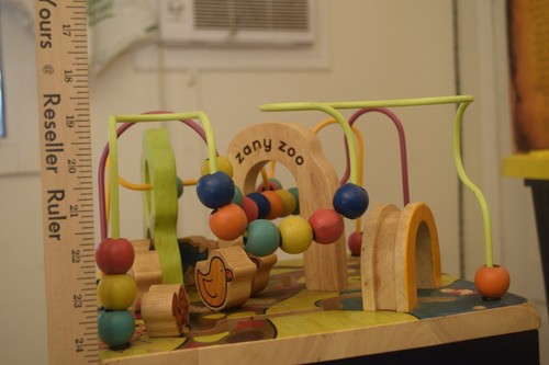 Battat Wooden Activity Cube Zany Zoo Educational Preschool Kid Learning Game Toy - Picture 7 of 9