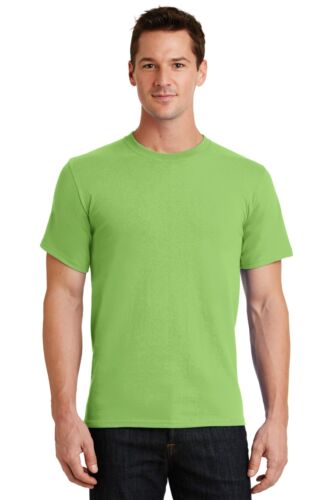 Port & Company PC61 Men's Cotton Essential Crew Neck Soft Comfort T-Shirt - Picture 32 of 57